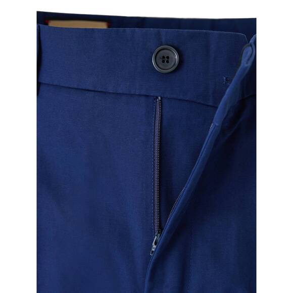 NEW GUCCI women's classic cotton pants in blue - Picture 4 of 4